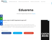 Tablet Screenshot of eduarena.com